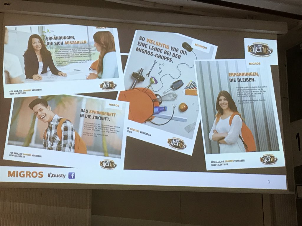 AndrewTuckerCO's tweet photo. Visiting @migros today to learn about their vocational training programs. #cemets2018 #copwred #Apprenticeship #workbasedlearning https://t.co/OumrGwmdV1
