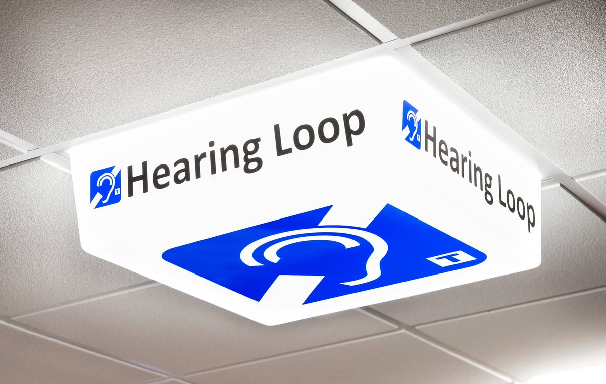 ModulGrid's tweet image. Ever struggled to know where the Hearing Loop is?  Don’t worry as Modular Grid Signs have this covered! modulargridsigns.com