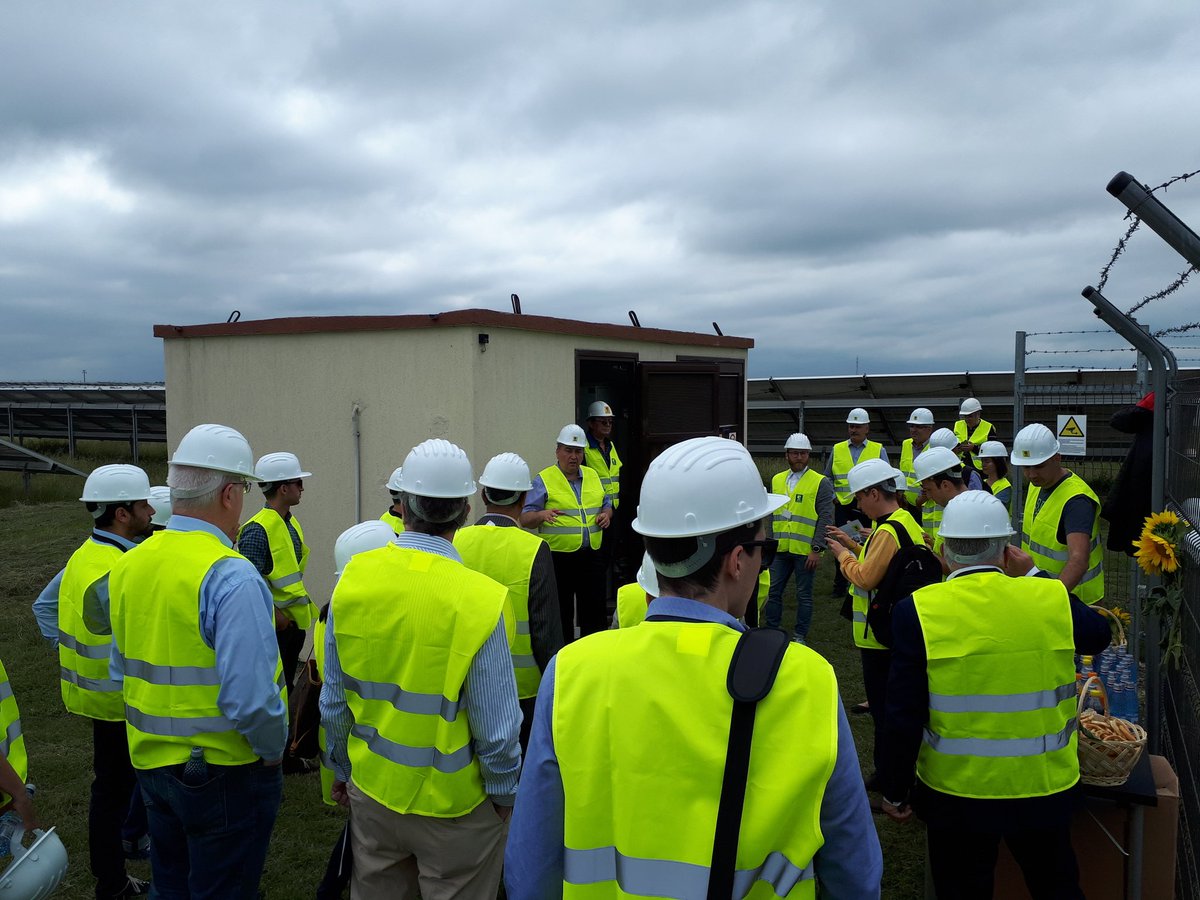 Cloudy weather at the PV plant of the <a href="/successenergyeu/">SUCCESS</a> trial site.  #Cybersecurity for #criticalinfrastructure is a 24/7/365 business #openday #trialsite