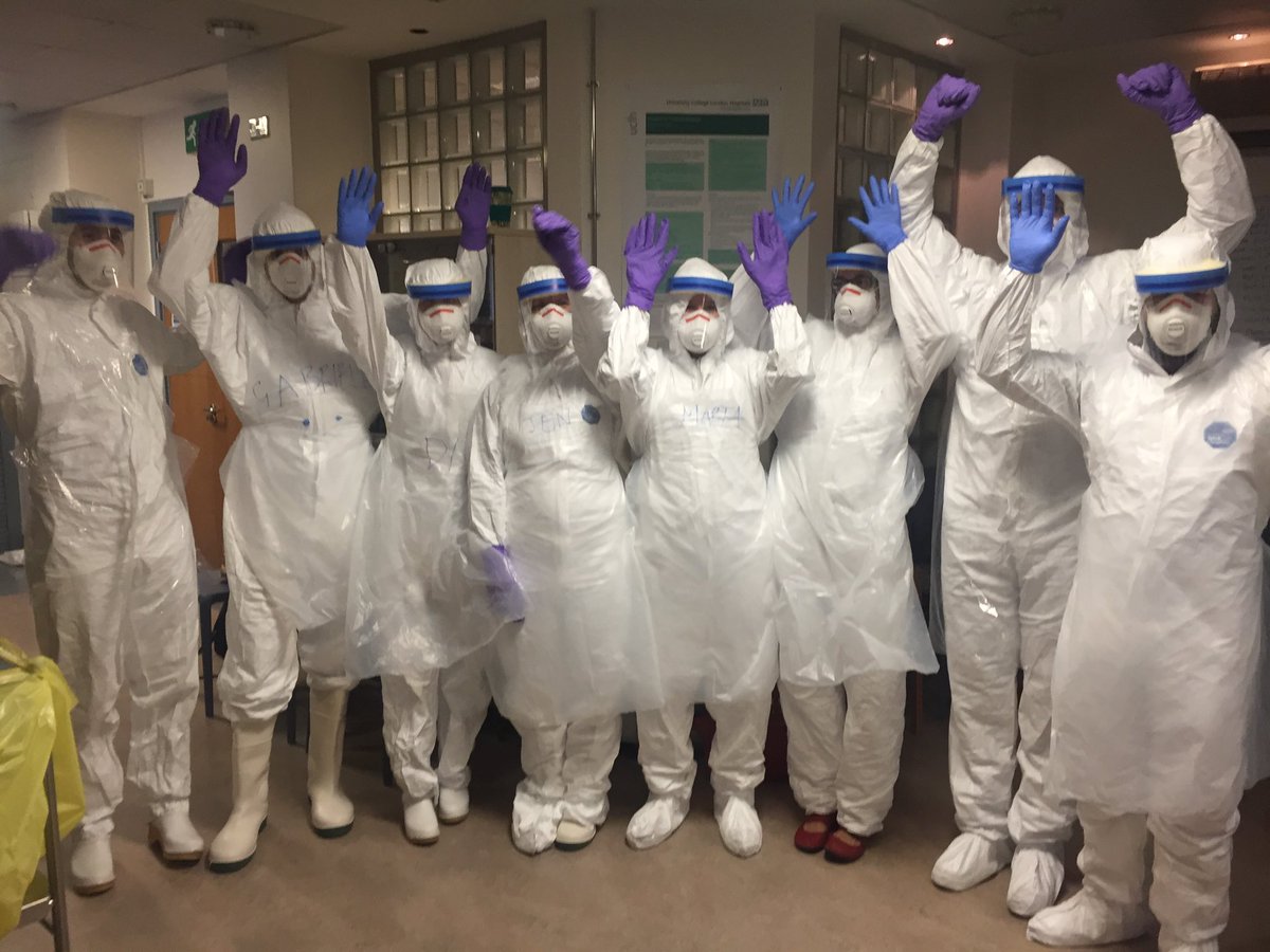 Practising donning and doffing at HTD # alwaysbeprepared