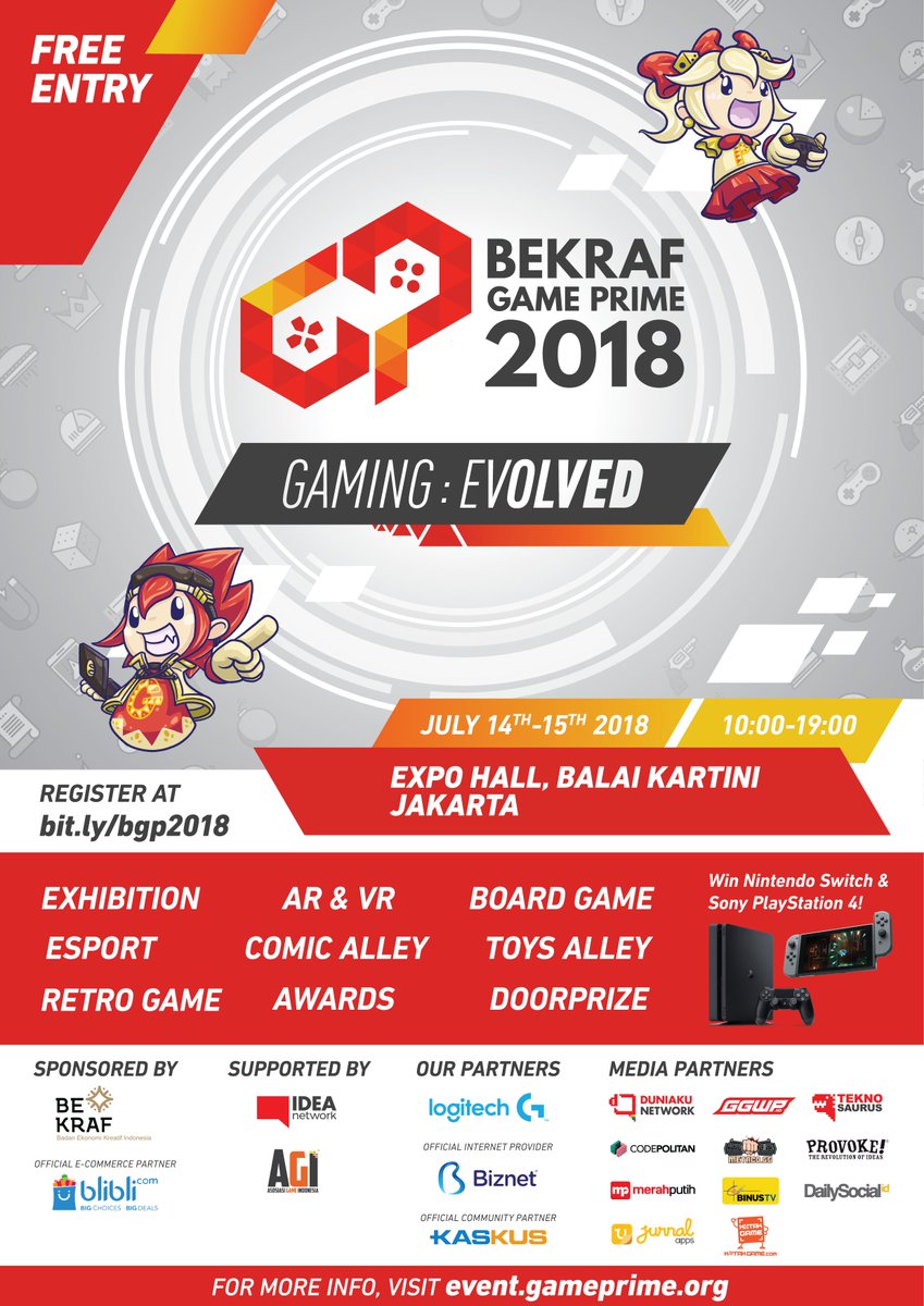 VizardTales2016's tweet photo. @VizardTales2016 will be at @BekrafID #gameprime 2018!
Play Slitron at our booth!
You can
also get some super rare merch! Click here for more details: https://t.co/uwxU0RqD1u
#slitron #vizardtales #announcement #hype #gameprime2018 #indiedev #indiegame #IndieGameDev #Indonesia https://t.co/fEttJwctAc