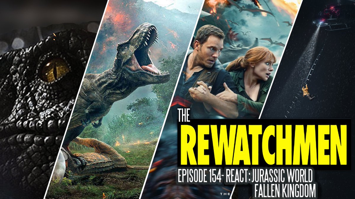 RedactYourself's tweet image. Seeing Jurassic World Fallen Kingdom this weekend? Hear what @candy_el_oh, @El_Punisher and @tcsbighead were expecting and what we thought after watching, on the newest Rewatchmen React.
ghosthat.net/podcasts/154-r…

#JurassicPark #JurassicWorldFallenKingdom #JurassicWorld #ChrisPratt