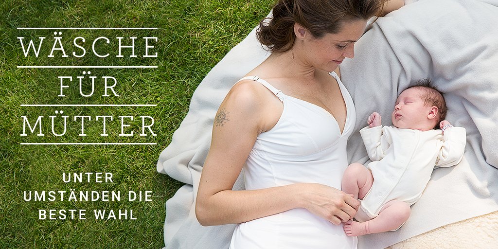Wir möchten das Muttersein so gut wie möglich unterstützen. 💚 Dafür haben wir Umstandswäsche entworfen, die wunderbar angenehm zu tragen ist und dabei einfach ihren „Job“ macht. Als Still-Bustier, -Top oder -BH in feinster Bio-Baumwolle! 👶🏻 ► hessnatur.com/tw-umstandswae…