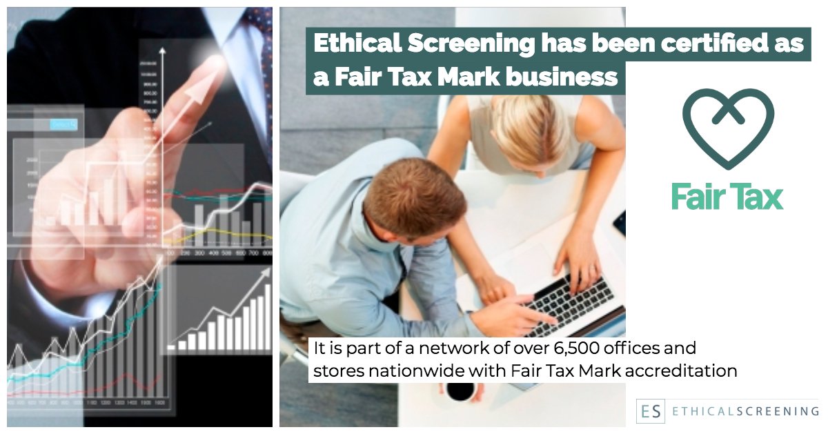 Our new accreditations today of <a href="/earlshiltonbs/">ESBS</a>, @Ethical_Screen and Ethical Investors, make it seven new #FairTaxMark accredited companies in a fortnight, with <a href="/The_TUC/">Trades Union Congress</a> , <a href="/WildThingsDrama/">Wild Things Performing Arts CIC</a> , <a href="/Timpson_News/">Timpson_News</a> and <a href="/weareconvivio/">Please use @convivio instead</a>