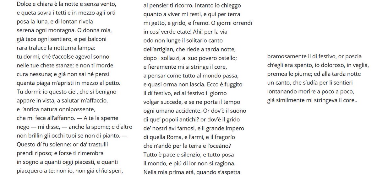 Leopardi Discorso Di Un Italiano Intorno Alla Poesia Romantica Poesia Romantica In Italiano