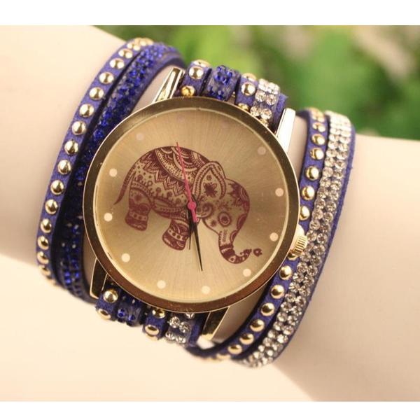 Velvet Diamond Bracelet Watch Ladies Watches High Elephant Pattern goo.gl/AaT5sA
#woman #women #womanstyle #fashion #lady #elephant #gift #giftideas #giftbox #girl #girls