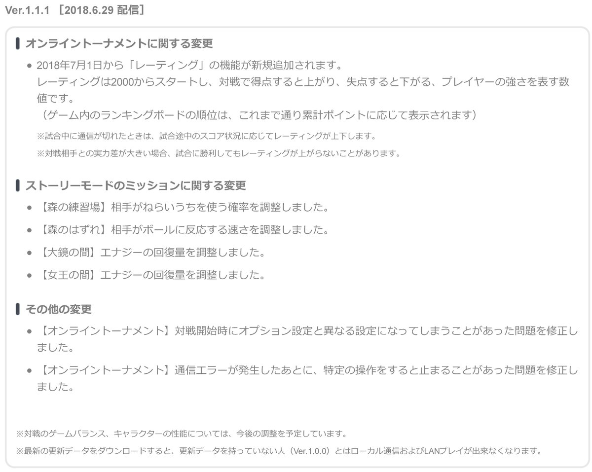 Naruki マリオテニス エース 更新データ Ver 1 1 1 18 6 29 配信 T Co Bnifx1vbgx