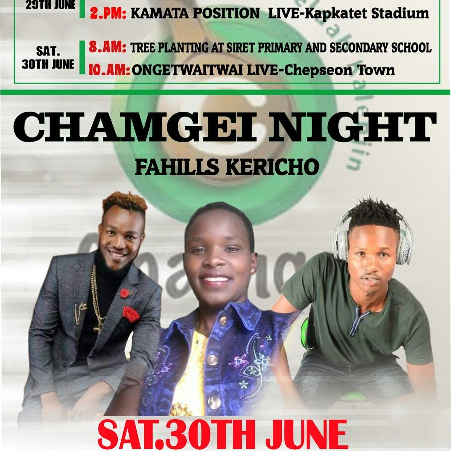 Good morning good people of Bomet County? Welcome all to breakfast show Nenetesetai which will start shortly at St Bakita Catholic Hall in Bomet town 

#ChamgeiFmTour