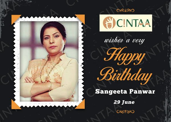 @CintaaOfficial wishes #SangeetaPanwar a very #HappyBirthday @sushant_says @DJariwalla @deepakqazir @amitbehl1 @SuneelSinha @ayubnasirkhan @sanjaymbhatia @NupurAlankar @rakufired @rammakantdaayam @RajRomit