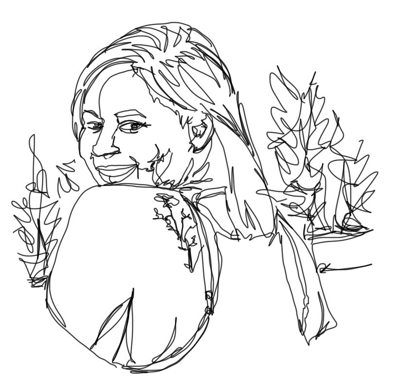 mandyg859's tweet photo. Rt and I’ll draw your avi using one line I guess?? https://t.co/9zZ8vbCBf9