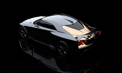 edmunds's tweet image. .@NissanUSA &amp;amp; @italdesign are celebrating 50 years of the GT-R with the GT-R50, a prototype for a limited-edition car with more power (710 HP from the factory thanks in part to a GT3 competition-spec turbo) and more gold. If you want one, you better get in line now.