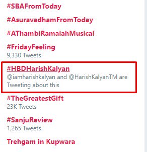 NanbanDinesh's tweet photo. #HBDHarishKalyan  Birthday Tag At 5th Place in Chennai  ! @iamharishkalyan https://t.co/hMeA6VsL45