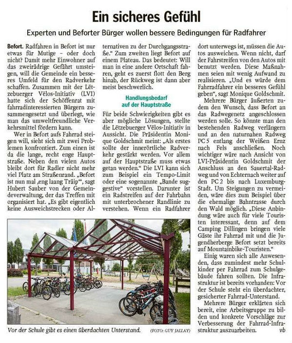 luxembourgize's tweet photo. https://t.co/aquVrK29Fw developed ideas with locals in #Beaufort, a village on an elevated plateau, about biking: elementary measures suggested to increase everyday biking, as well as creation of links to national cycle path network (#PC5Lux #PC2Lux). Benefits for tourism too. https://t.co/5lkNHQCaoT