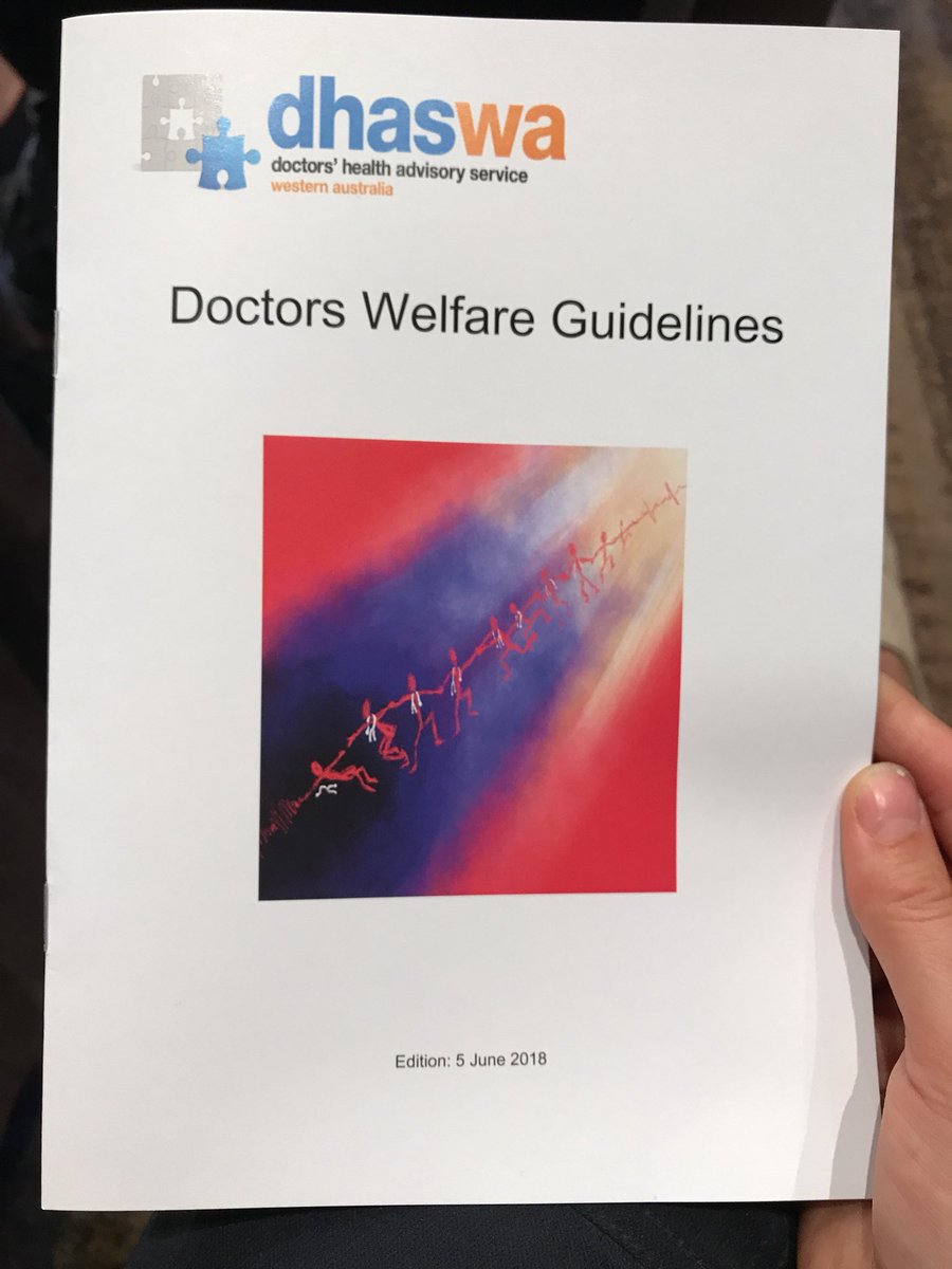 Lots of work and totally worth it. Very honoured to have my art work on the cover of this amazing document #MH4Docs #doctorswelfare #doctorwellbeing