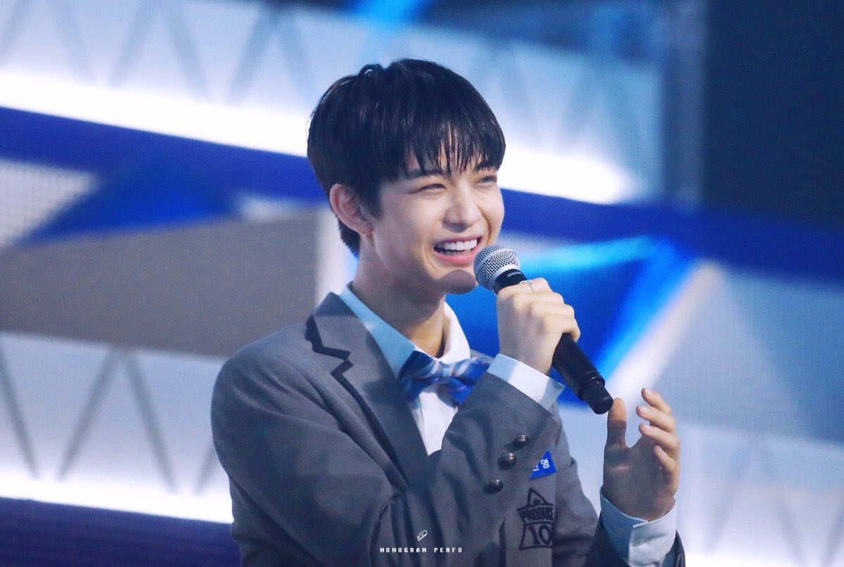 Bae Jinyoung — Wanna One- underrated cutie tbh- he is precious- my son- when he smiles an angel gets its wings