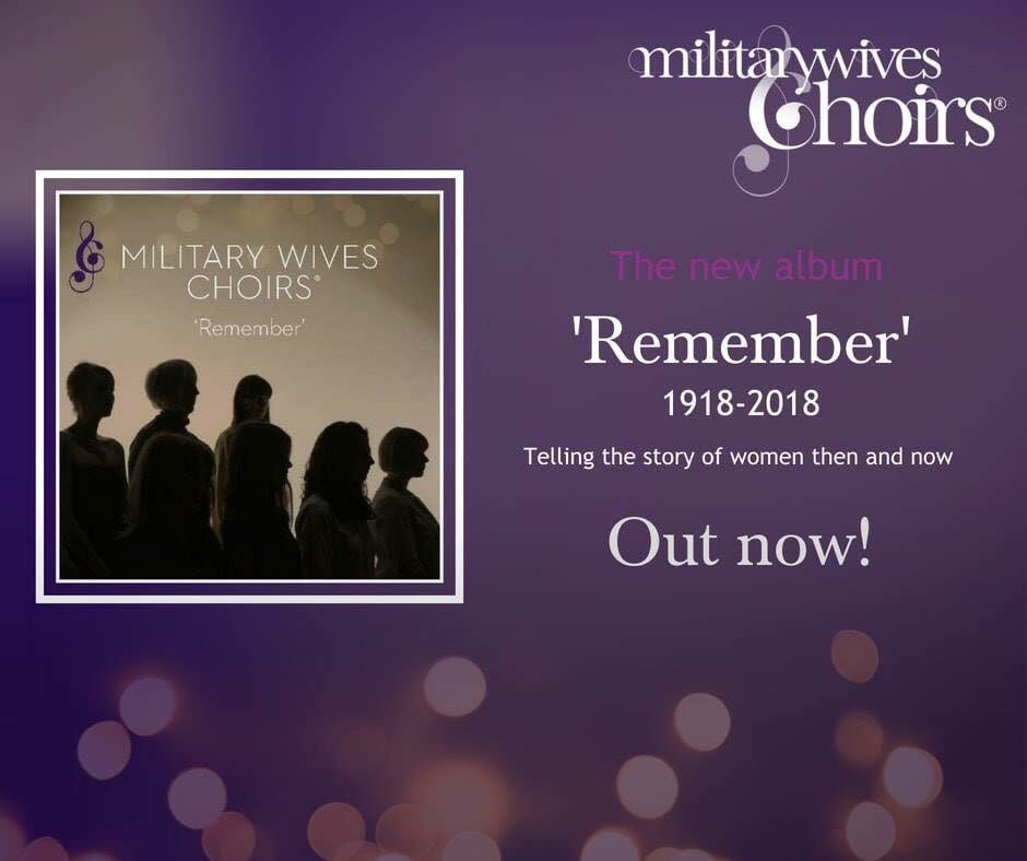 OUT NOW!!!!
So excited for you all to hear it 💜#RememberMWC #wewillrememberthem #ThePoppyRed #Brave #Remember #MilitaryWivesChoirs