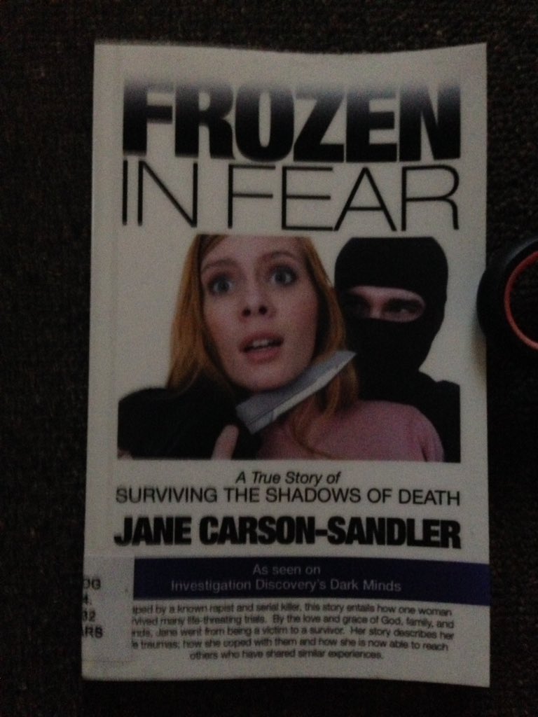leighoneills's tweet image. I finally got hold of 'Frozen in Fear' by Jane Carson-Sandler. A book from the victims point of view as opposed to a cop or a journalist is invaluable. She was the 1 there. She experienced the terror of knowing she was going to die. #goldenstatekiller #eastarearapist #earons #gsk