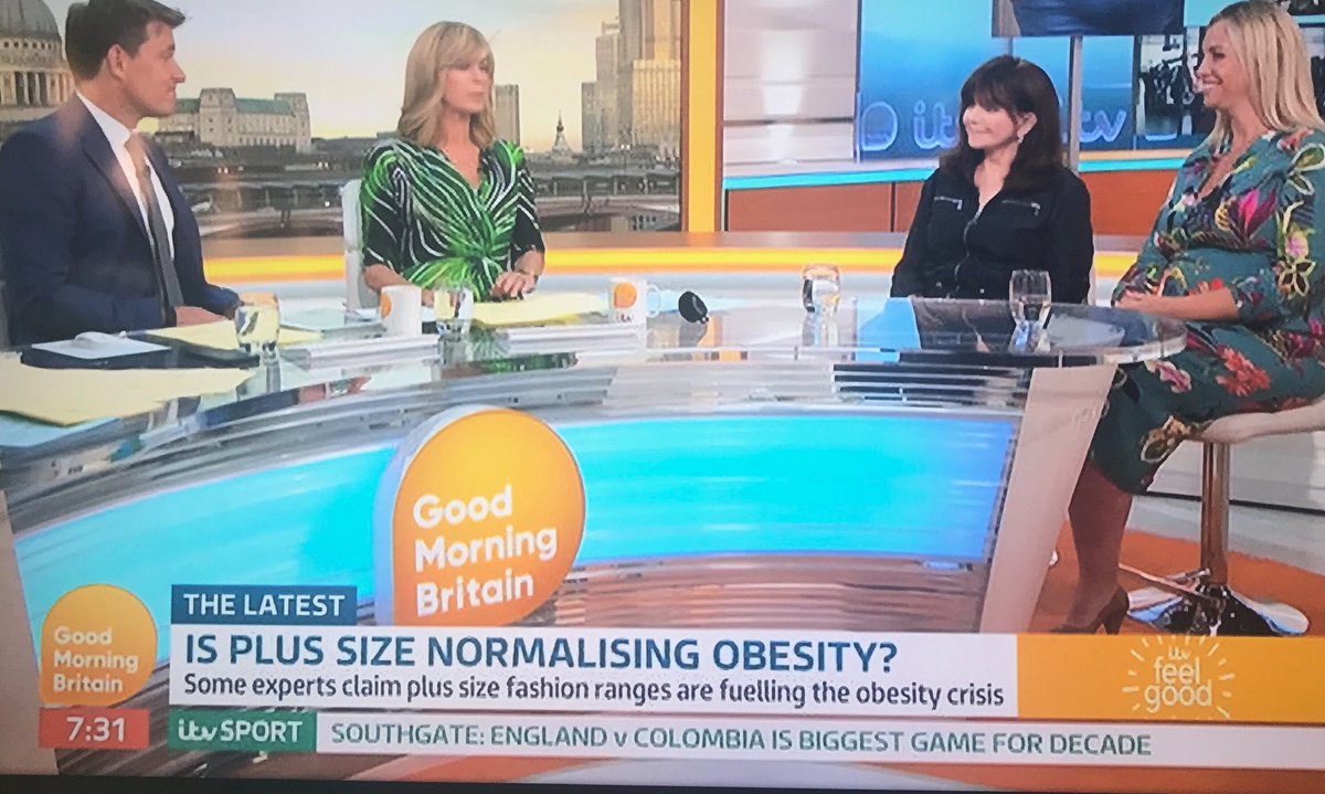 I don’t understand this argument? 🤷‍♀️Why isn’t someone obese allowed to look and feel nice? (Because their motivation should be because they feel horrible to lose weight?) It’s surely about education not clothes?? #obesity #plussizefashion  #goodmorningbritain