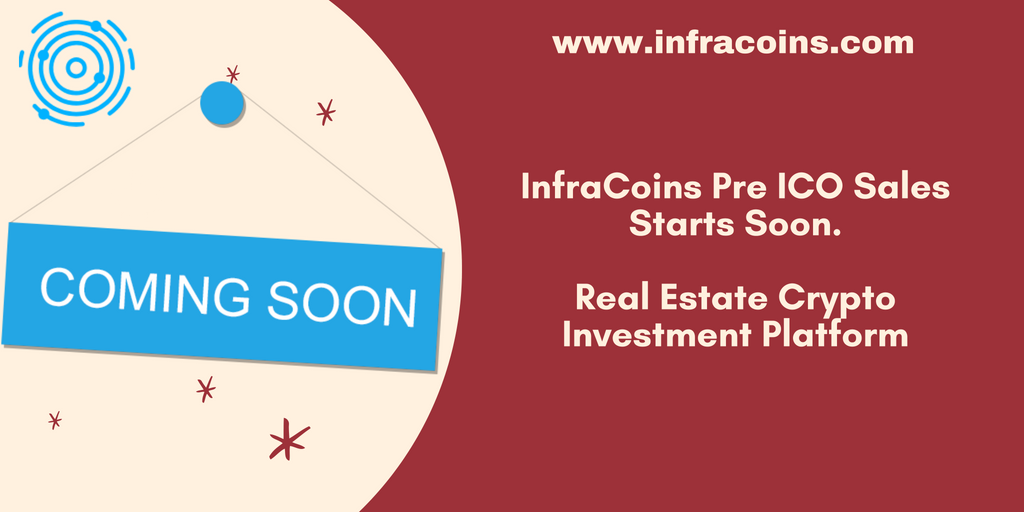 Infra_Coins's tweet photo. Pre ICO Sales Coming Soon 📅

#Infracoins #ICOSales #PreICOSales #RealEstate #Cryptonews 
 #Infracryptocurrency #Infracrypto #CryptocurrencyNews #Bitcoin #ETHEREUM 
#Bitcoinnews #BTC #ETH #CryptoExchange #Cryptovalue #InvestInInfracoins

#RealEstate Invest Crypto Platform https://t.co/CZw0KGM6JU