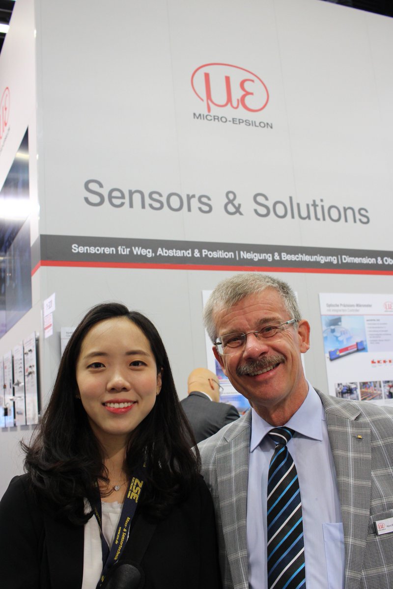 kaissensor's tweet image. Sensor+Test 2018 #SensorTest #MicroEpsilon