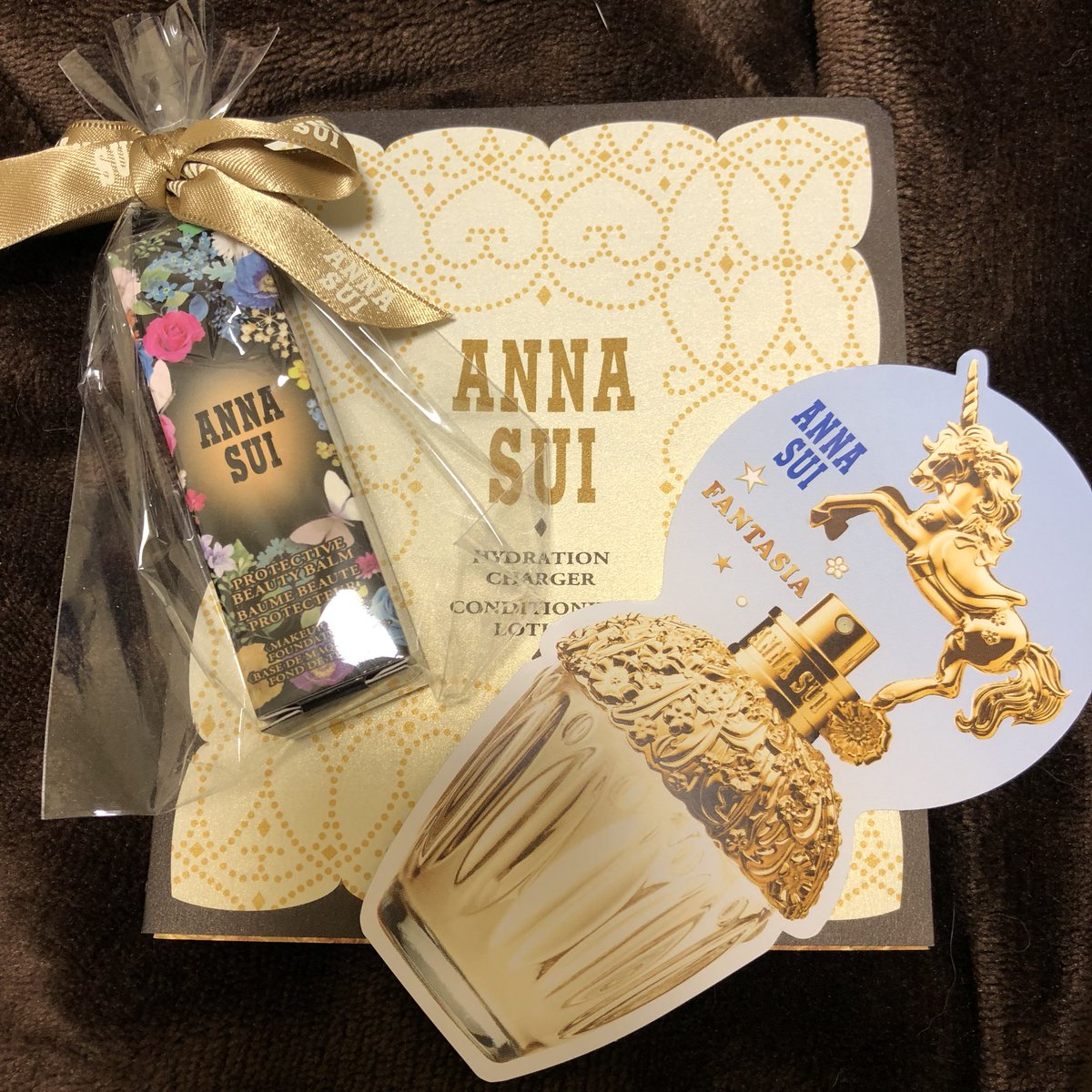 ぐちゃみそ Lineの友達になって誕生日 プレゼントもらった アナスイ