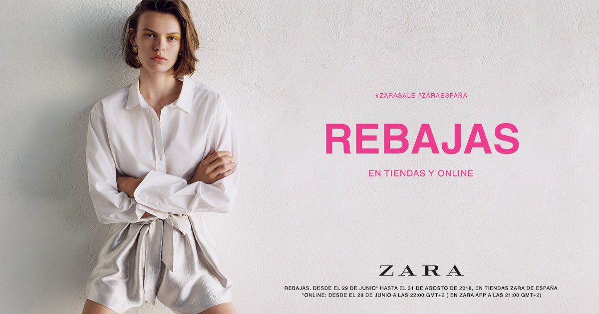 Persona australiana Mierda Disfrazado Zara España Twitterren: "Las REBAJAS han empezado en tiendas y  https://t.co/yYCnzSo6XN https://t.co/FE1RUMzMuA https://t.co/CZAzPGCj0e" /  Twitter