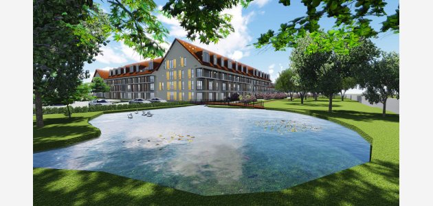 La résidence "Les Jardins de Chevreuse" <a href="/OveliaResidence/">Ovelia</a> sera en partie construite sur un ancien #haras. Les résidents pourront bénéficier d’un accès à une #piscine intérieure chauffée, une #médiathèque et d'un #restaurant avec terrasse > ovelia.fr