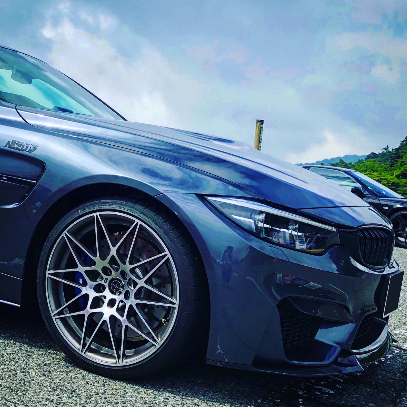 Goi Chi やっぱり車高が高いかなあ After All I Wonder If The Car Height Is High Bmw M4 Competition F Bmw M4 F Fm4 Bmwm4 Mineralgrey Competition 車の写真が好きな人と繋がりたい 車好きな人と繋がりたい クルマ好き 車の