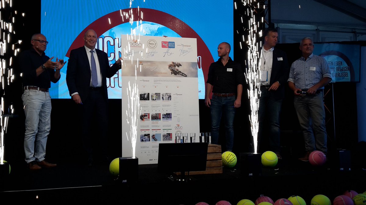 Vandaag aanwezig bij de kick-off van "een leven lang bewegen" in Holten #levenlangbewegen #jongtalent