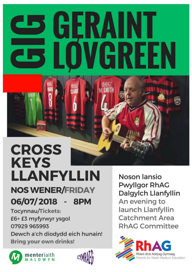 Nos Wener nesa - Gorffennaf 6ed - Croeso cynnes i bawb!
Next Friday - July 6th - A warm welcome to all!