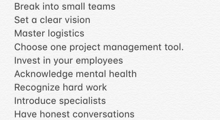 Farisada_'s tweet photo. #Scaling #Sparta: Military Lessons For Growing A Dev Team -@editingemily for president! 

#devopsdays #DevOps #tech #projectmanagement #mentalhealth https://t.co/9WsGN8OUgA