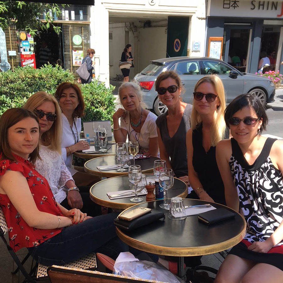 Last office day for one of our favorite #WLPGA team members. Take care Laurence, have a nice retirement and come visit us sometimes 🥰🌺