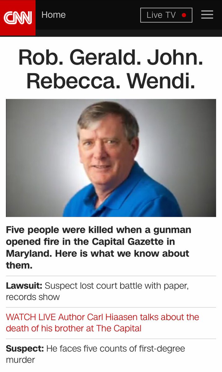loisbeckett's tweet image. Is #NoNotoriety reaching a tipping point? @CNN’s front this morning is still putting all the focus on the victims of the mass shooting, and does not display the suspected perpetrator’s photo or name.