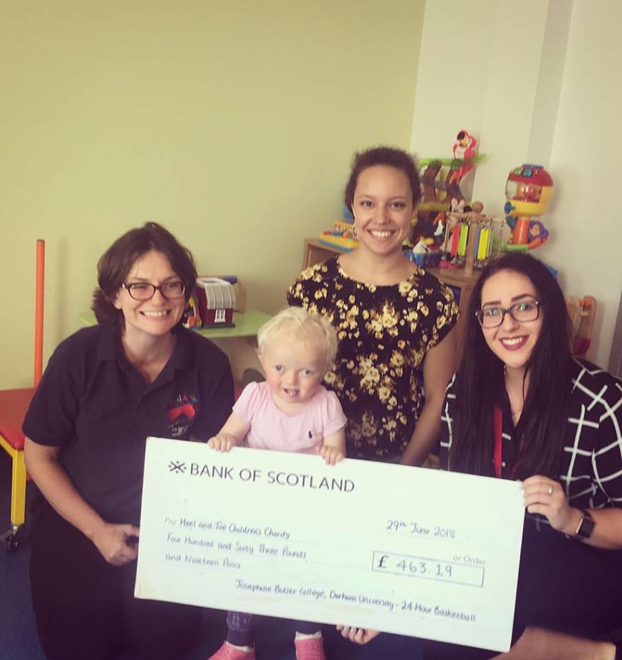 RT billfreehomes 'RT durham_uni 'RT NatalieHarker1: Well done and thank you to Ellen and everyone from Josephine Butler College, Durham University who took part in a 24 hour basketball game to raise money for children like Evie-Jean who attend HeelTo… ''