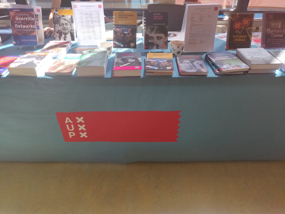 Don't forget to pay a visit to the publishers forum at VOX-POP! Great books, lots of publishers and a special conference discount. #NECS2018
