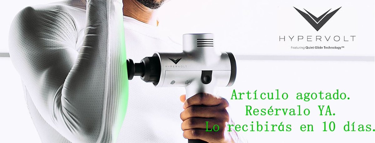 Éxito de ventas del #Hypervolt, tan pronto como llegan a #España están todos vendidos.
Haz tu reserva para conseguirlo.

🛍️ Compralo en: 
📱 (+34) 976 379 564 
💻 tienda.necaser.com/hypervolt/45-h…

#terapias #neuromuscular #fisioterapia #recuperación #rehabilitación #activación #fascia