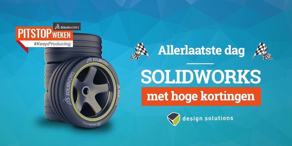 arnaudkooij's tweet photo. Vandaag is de allerlaatste dag om te profiteren van de hoogste korting op alle @SOLIDWORKS producten ... bel ons nu voor een offerte op maat NL 0418-510 557 of BE 053-60 81 38. #LaatsteKans #GrijpDieKans https://t.co/n7mahszjJe