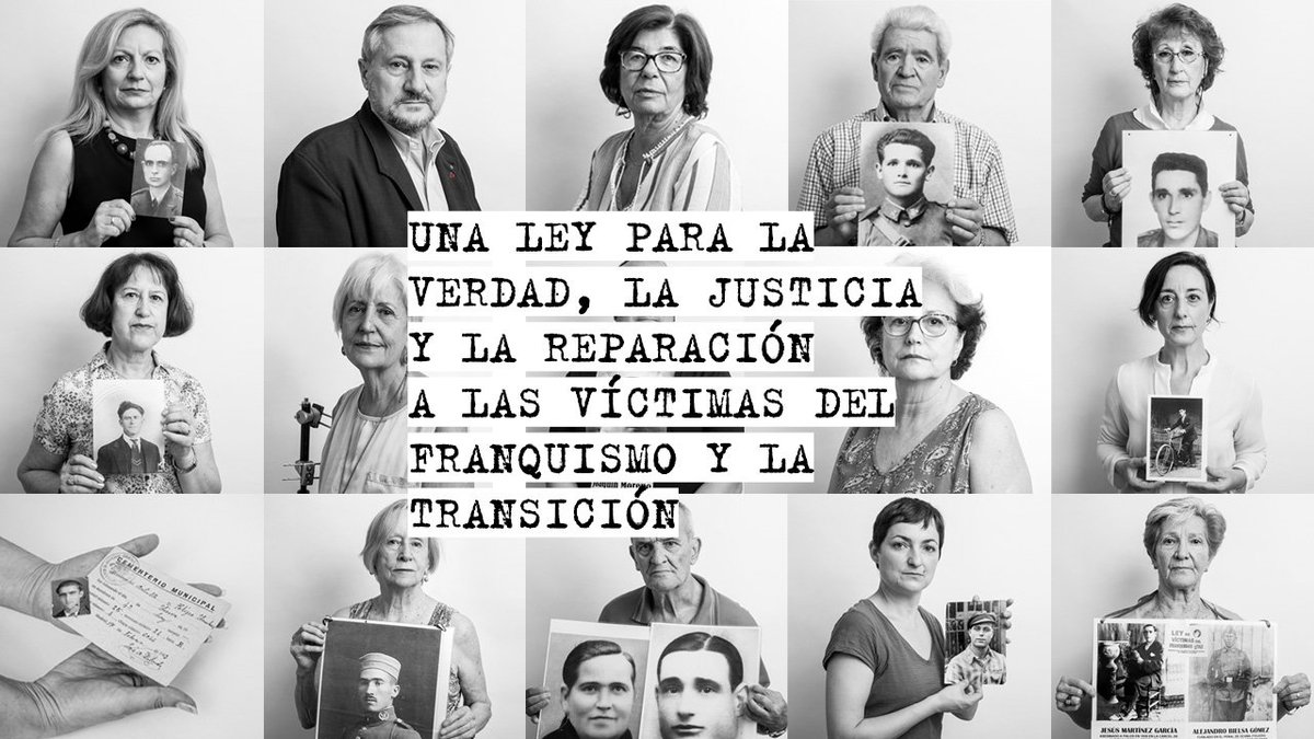 IzquierdaUnida's tweet photo. 🔻🎥 A las 10:15, sigue por streaming la presentación de nuestra Proposición de Ley integral de memoria democrática y de reconocimiento y reparación a las víctimas del franquismo y la Transición #LeyVíctimasFranquismo

🔗 Enlace: https://t.co/n2pKcIM4Yk … https://t.co/GxTicdZcZ3 https://t.co/kVFYTfODkR
