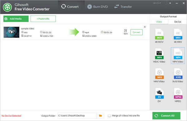 convert mkv to mp4 without losing quality convert mkv to mp4 without losing quality