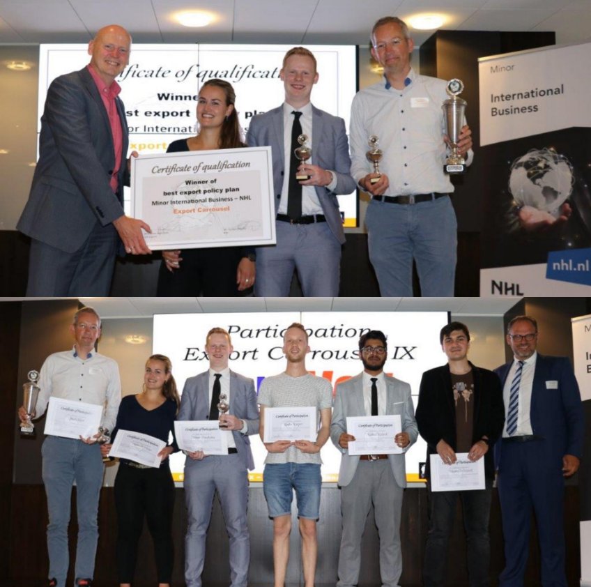 StabiAlert's tweet image. Yesterday at the final presentations of the #exportcarrousel #Friesland one of the teams who did an in depht study on export planning for #StabiAlert won first prize! Congrats to Daniëlle and Almar. Also many thanks for 'team USA' for their clear insights and thorough report!
