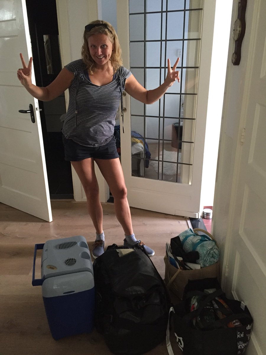 Volksverhuizing richting  <a href="/concertatSEA/">Concert at SEA</a> met @komieke1980 ja we gaan echt maar een weekendje!