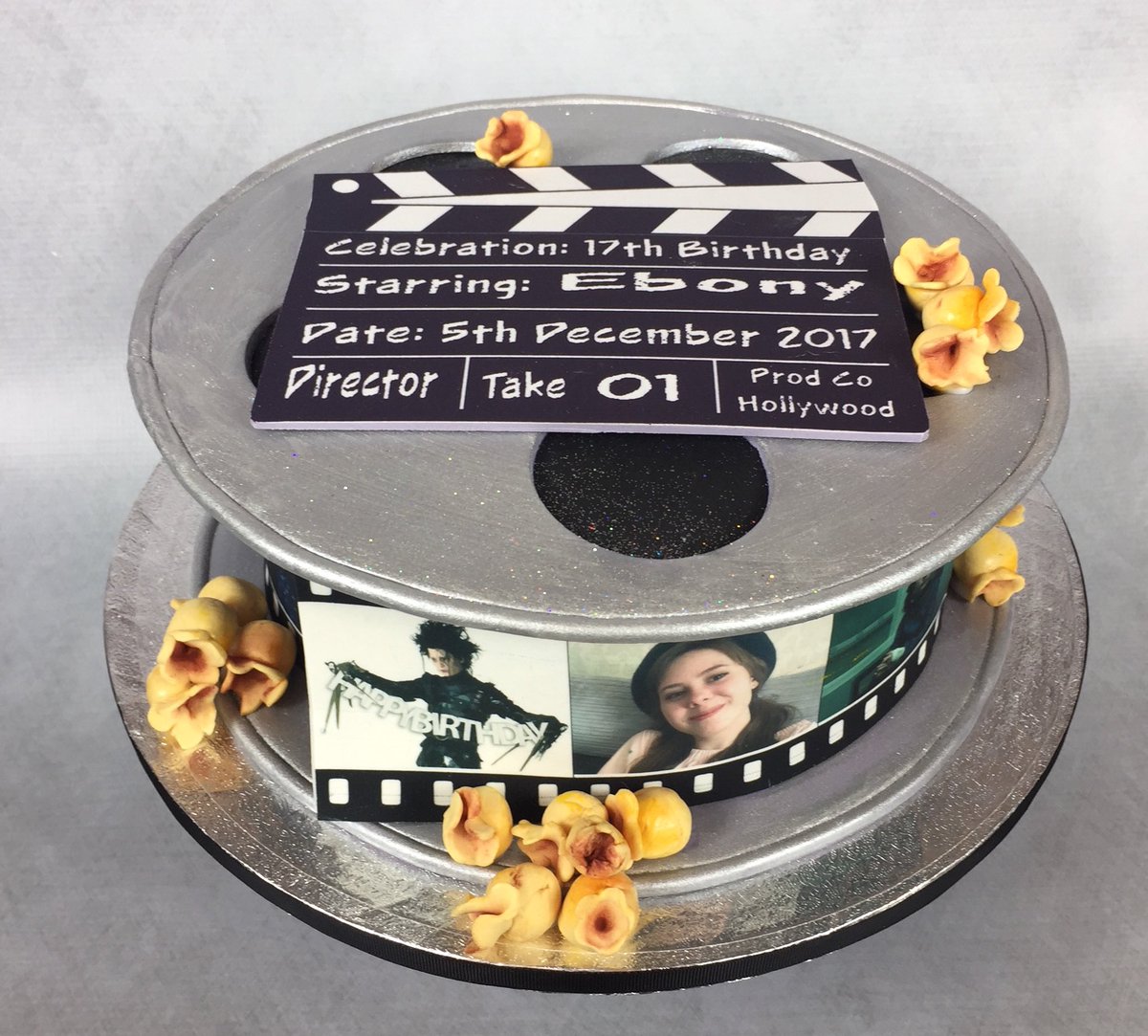 #movie themed #birthday #cake