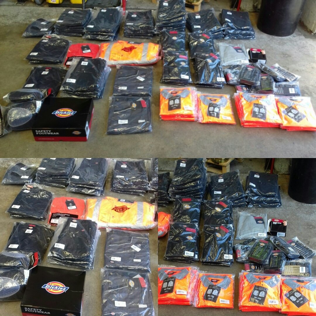 BTSGSY's tweet photo. Large order of Dickies workwear out for delivery today. 
@DickiesEurope 
@BTSGSY 
#boystoystore #workwear https://t.co/ujkCF9Gcrx