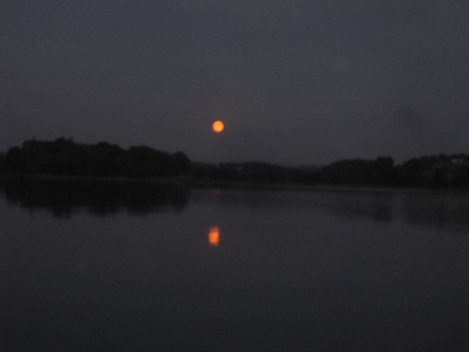 InfoNenagh's tweet image. Sunset kayaking last night between Illaunmore and Yellow Island with the pale moon rising over Luska bay #paddlepower @BluewaysIreland #TipperaryTourism @VisitTipp #hiddenheartlands @hiddenheartlands