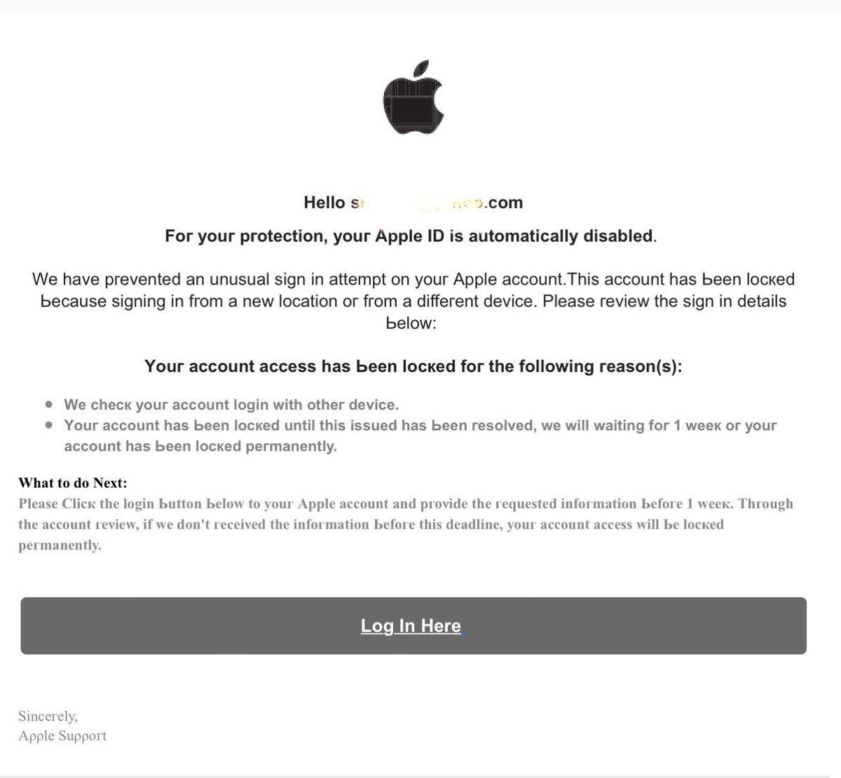 snt4online's tweet photo. PENTING !!!

Untuk pengguna Apple, kalau terima email spt ini langsung HAPUS... mau nyolong ID dan kartu kredit, sebarkan spy tidak ada yg terjebak !

#FightBackFraud @lusie2000 @ipranoto  @nukman @smilingcountry  @GardaOto https://t.co/6RiIZoWEkK