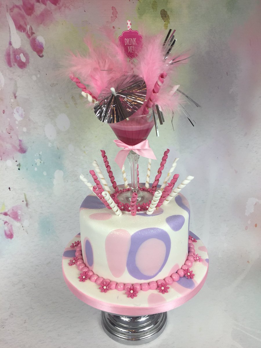#Cocktailparty themed #birthday  #Cake