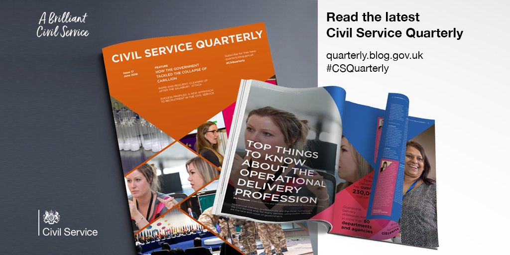 UKCivilService's tweet photo. Chief Executive John Manzoni discusses the importance of functions in helping @UKCivilService deliver the Government’s priorities in the latest issue of #CSQuarterly: https://t.co/rVKbOANjj7 https://t.co/i4cjFE1alT