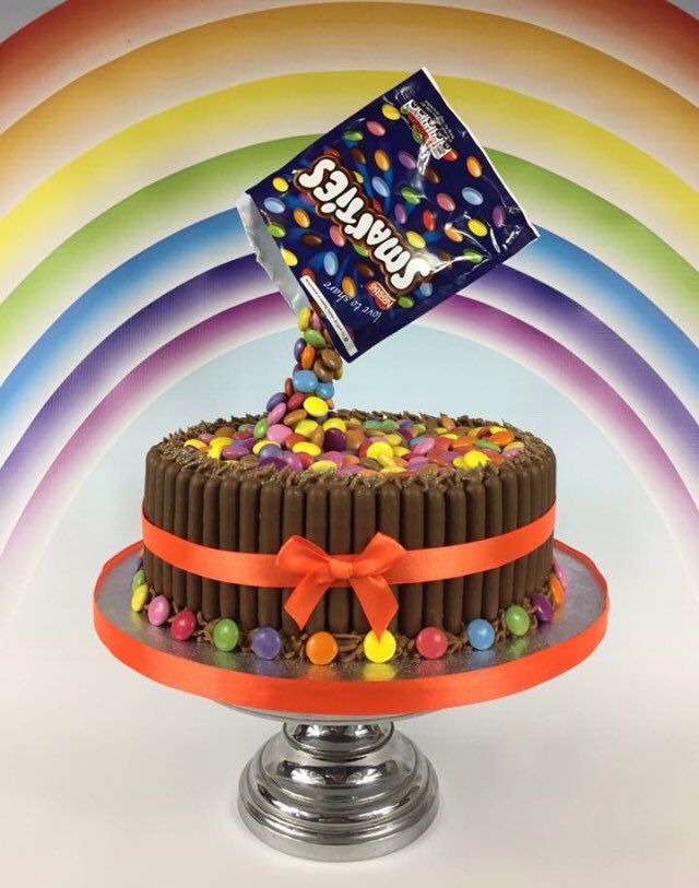 #smarties #cake