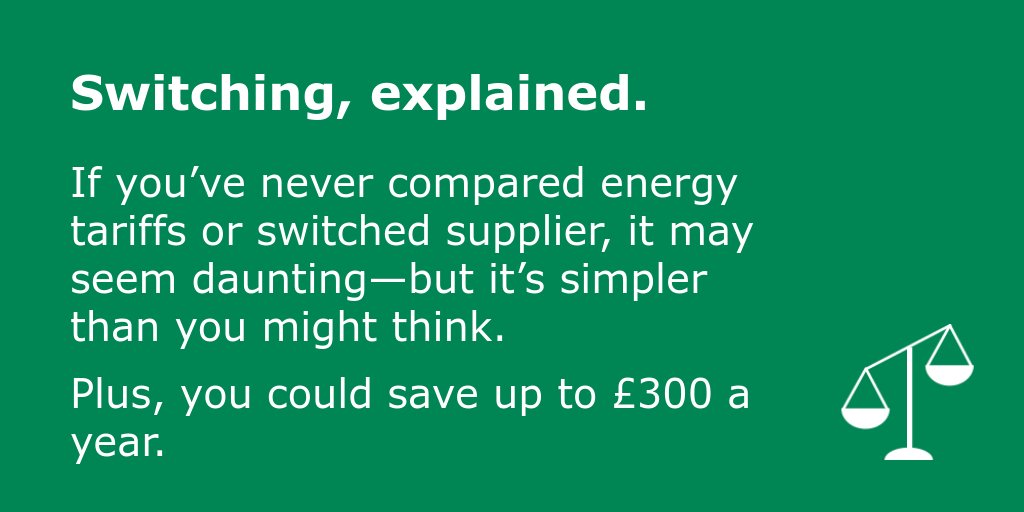 ofgem's tweet photo. It pays to shop around. Here's our guide to switching your #energy supplier: https://t.co/dMxnarXcAN https://t.co/KQO34NHxS4