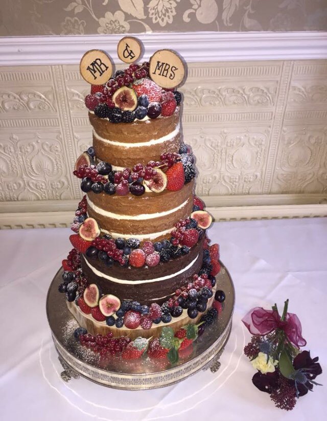 #nakedweddingcake
